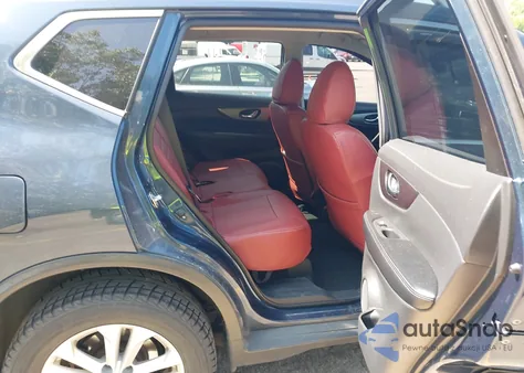 2015 Nissan Rogue Sv из США, поврежденный, VIN KNMAT2MV0FP528568